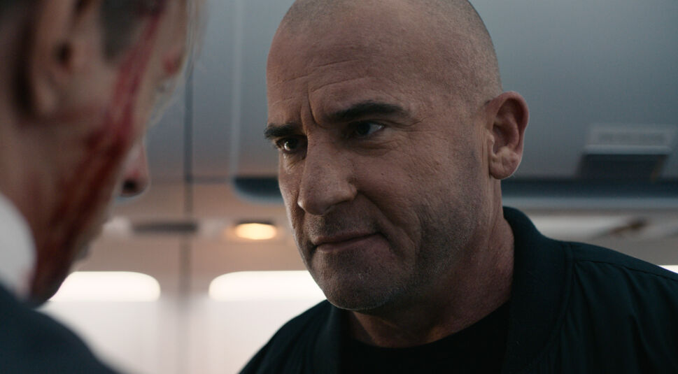 Berg in Blood Red Sky