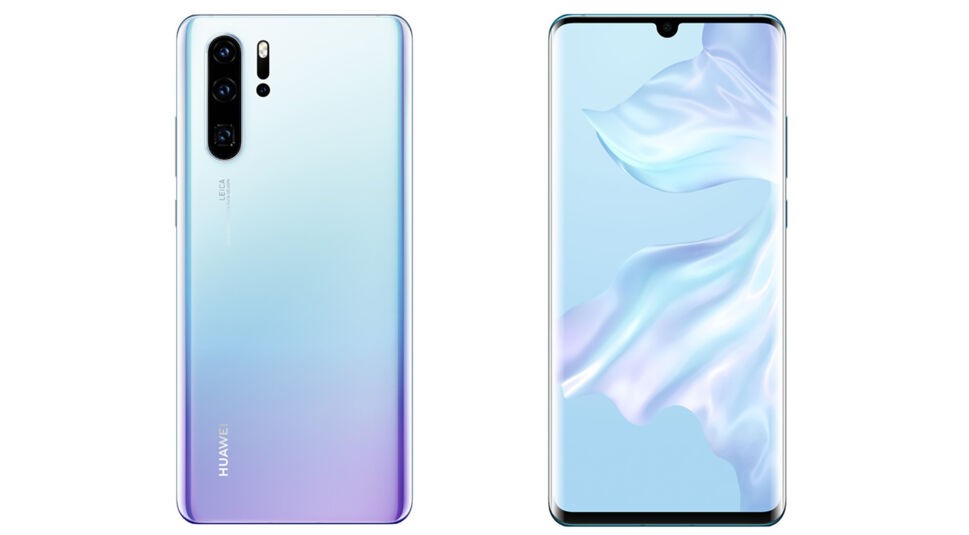 Das Huawei P30: Rückseite und Front