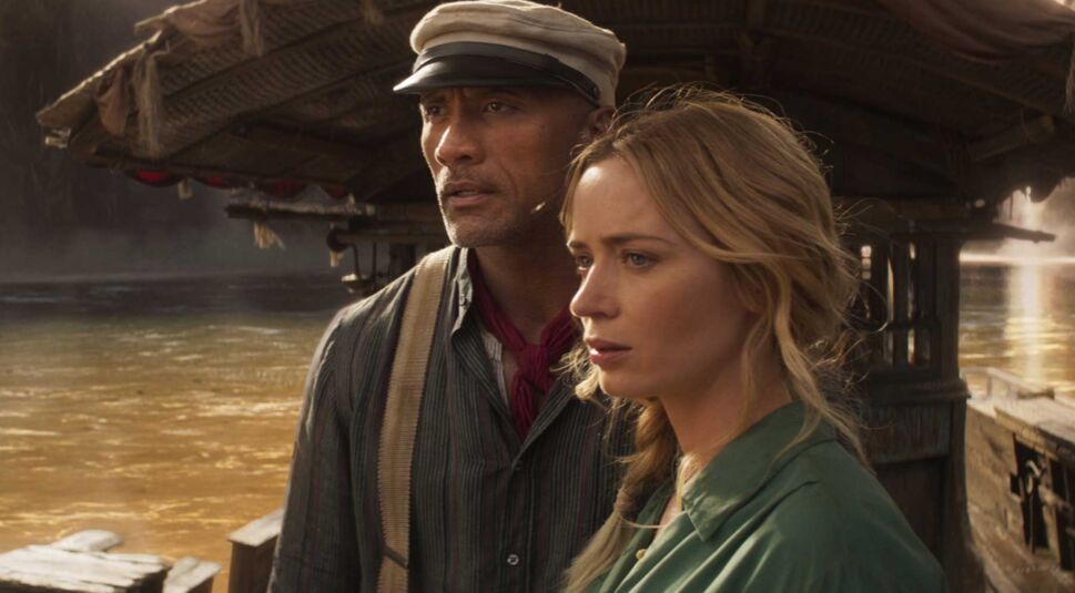 Dwayne Johnson und Emily Blunt in Jungle Cruise
