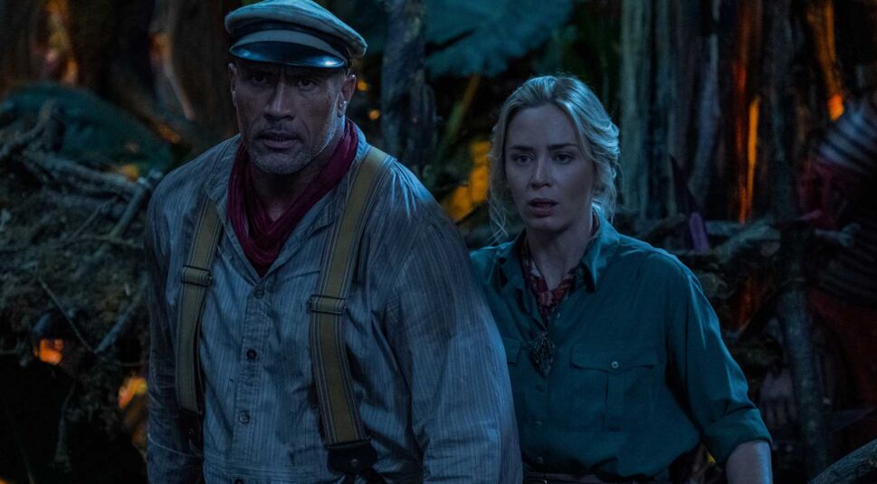 Dwayne Johnson und Emily Blunt in Jungle Cruise