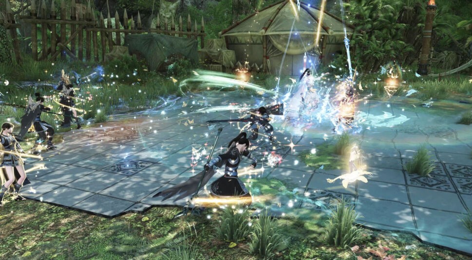 Ein Kampf im Spiel Swords of Legends Online