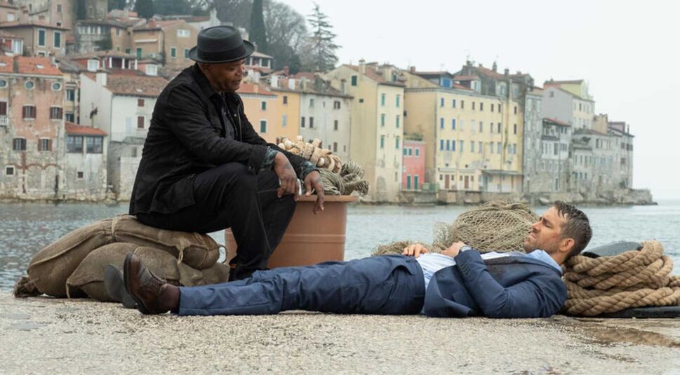Samuel L. Jackson und Ryan Reynolds in Killers Bodyguard 2