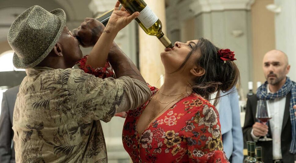 Samuel L. Jackson und Selma Hayek in Killers Bodyguard 2