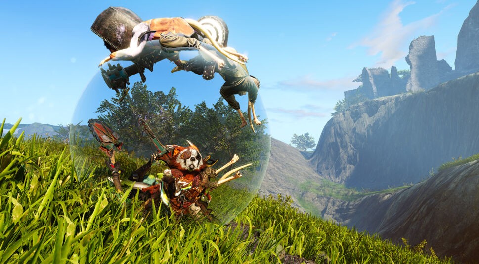 Ein mutiertes Eichhörnchen im Spiel Biomutant
