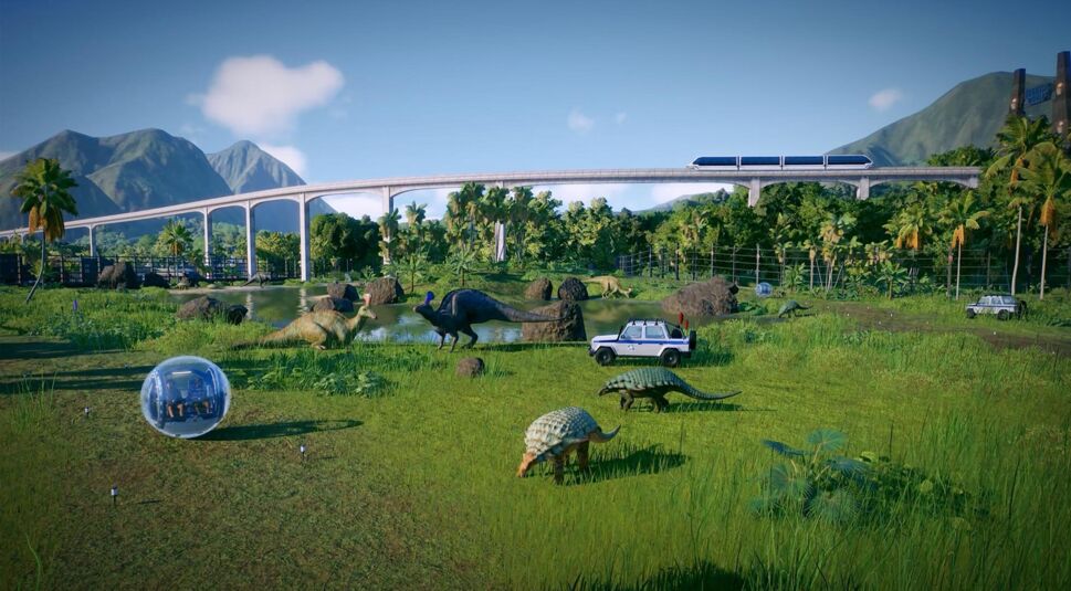 Der Park in Jurassic World Evolution 2 
