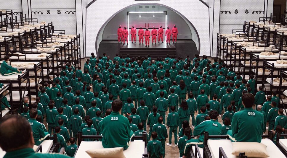 Szene aus Squid Game bei Netflix