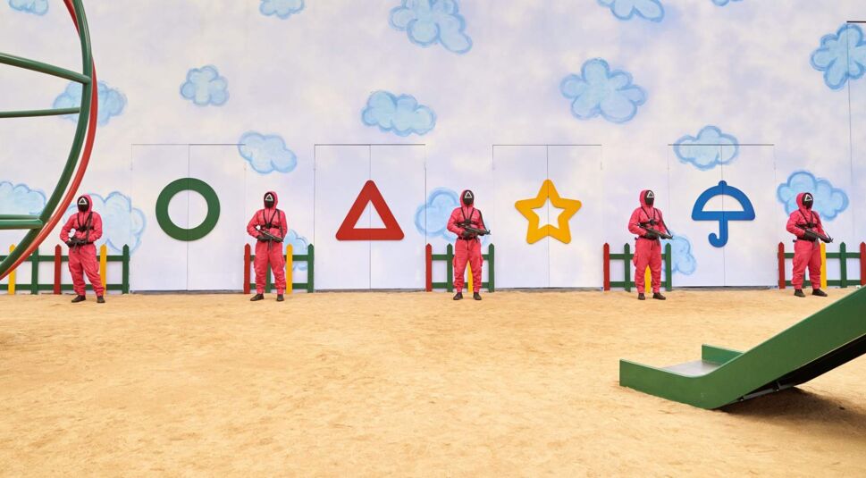 Szene aus der koreanischen Serie bei Netflix