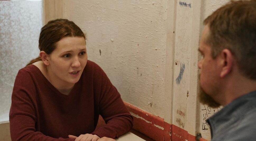 Abigail Breslin und Matt Damon in Stillwater