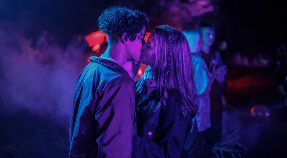 Mustapha Aarab und Elsa Öhrn in Winterbucht