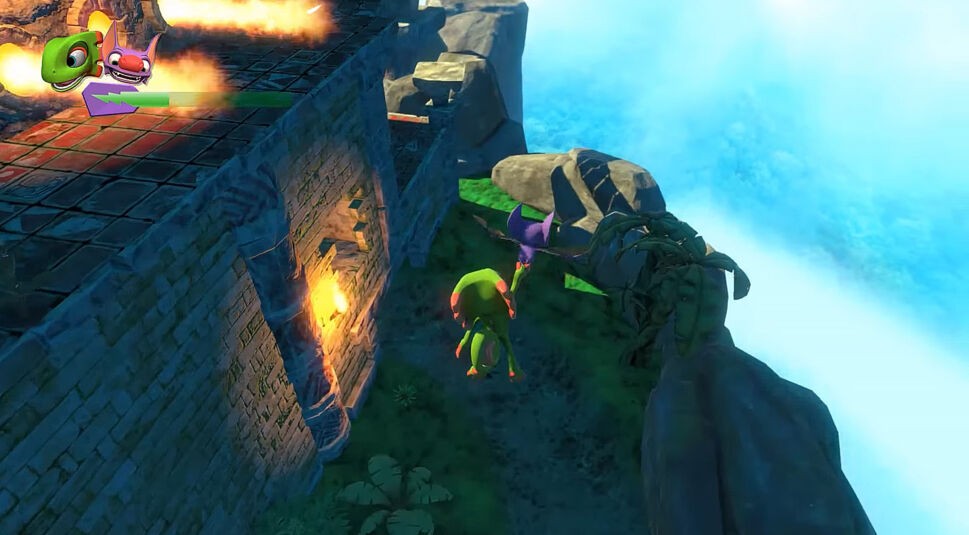Yooka Laylee: Fundort des Piratenschatzes in den Stammblock-Tropen