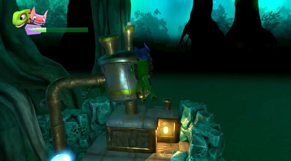 Yooka Laylee: Fundort des Piratenschatzes im Trauerlabyrinth-Sumpf
