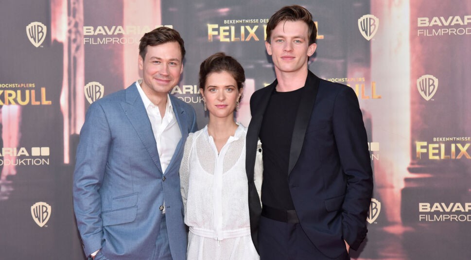 Der Cast von Bekenntnisse des Hochstaplers Felix Krull  bei der Premiere