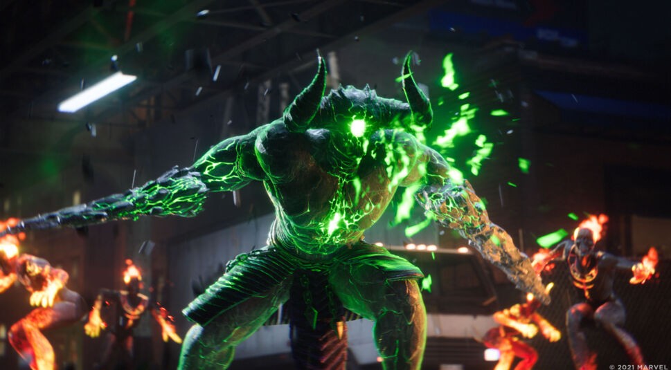 Ein Damon im Spiel Marvel's Midnight Suns