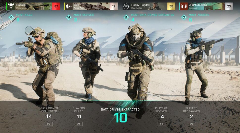  In Hazard Zone gehörst Du zu einer Einheit, die Datenträger bergen soll.