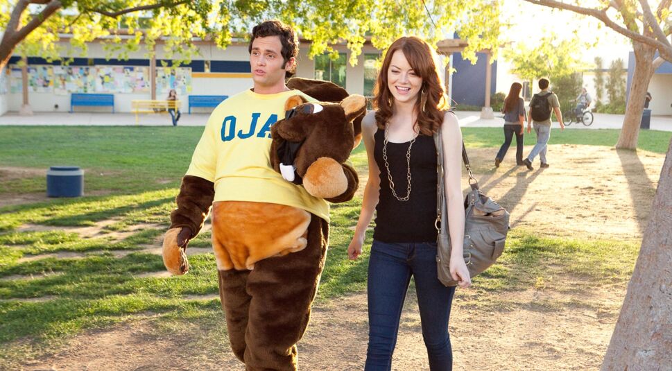  Todd (Penn Badgley) und Olive (Emma Stone) in der Teenie-Komödie Einfach zu haben.