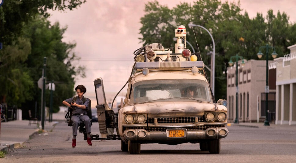 Ghostbusters Legacy Ecto-1 in Action
