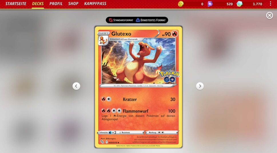 Glutexo als Uncommon aus dem Pokémon TCG