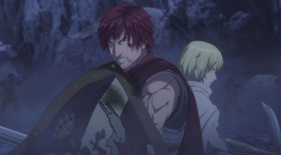 Ethan und Magierin Hannah in Dagons Dogma