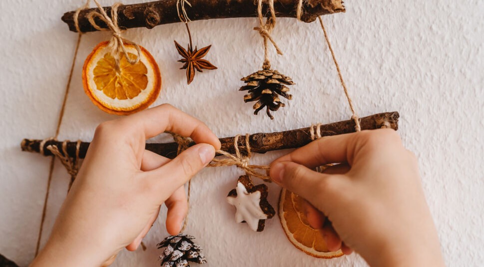 Natur-Deko für Weihnachten 