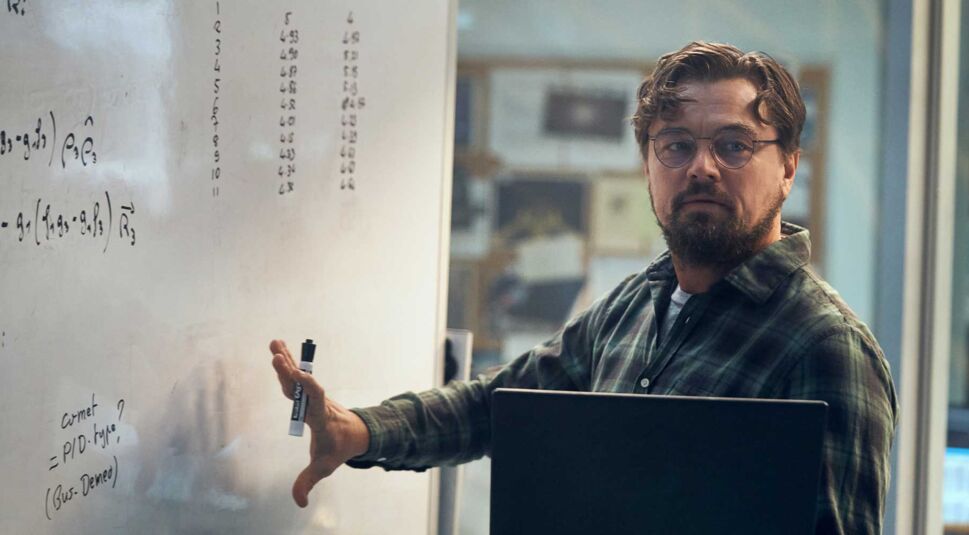 Leonardo DiCaprio und Jennifer Lawrence in Don't Look Up