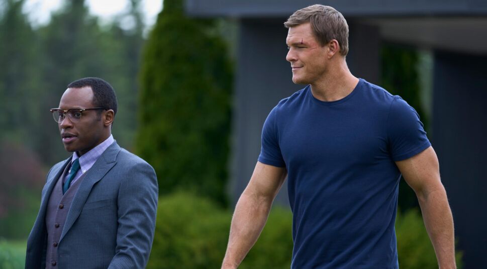 Alan Ritchson als Jack Reacher in der Serie "Reacher"