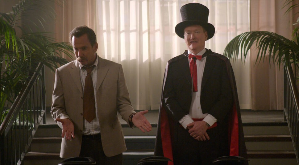 Will Arnett und Conan O'Brian in Murderville