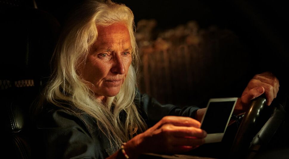 Olwen Fouéré in Texas Chainsaw Massacre