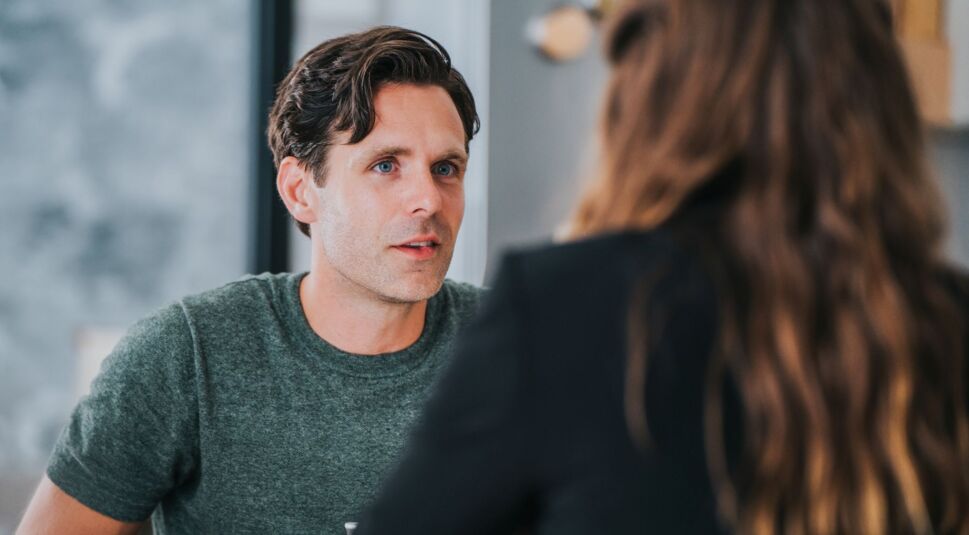 Luke Norris in "The Weekend Away".