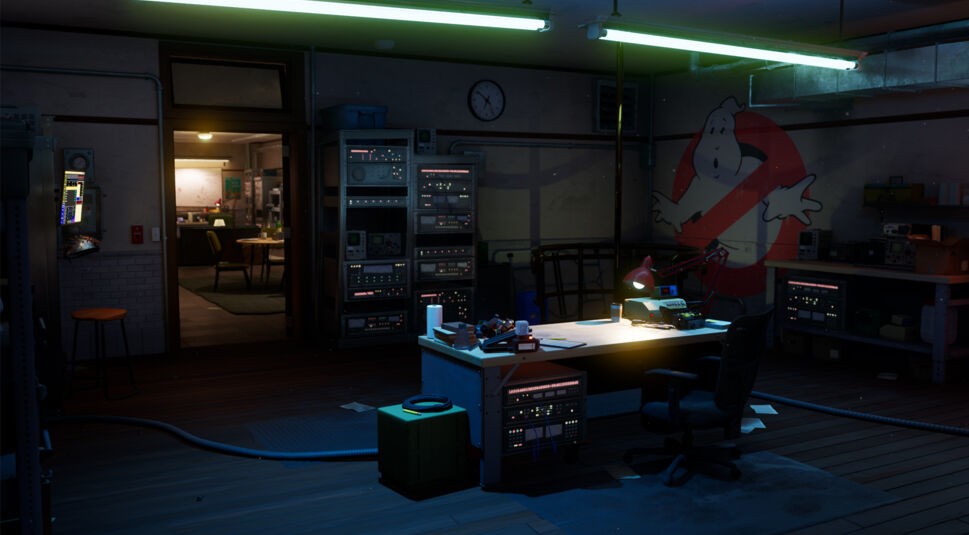 Feuerwache Ghostbusters als Hauptquartier