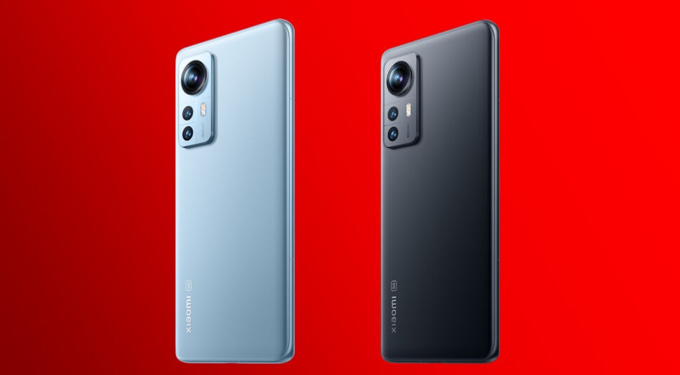 Xiaomi 12 in blau und grau