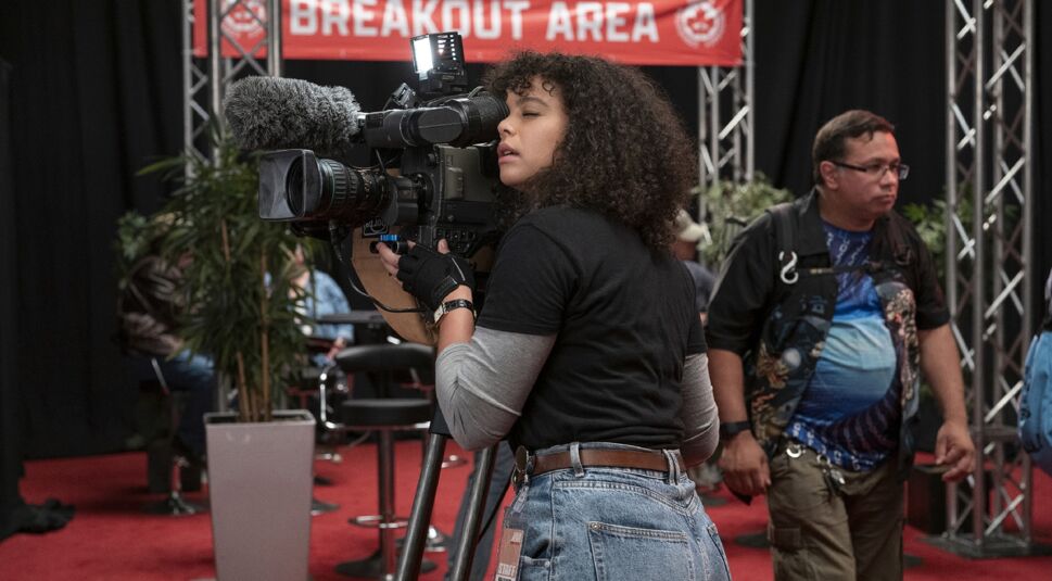 Lydia West in The Pentaverate