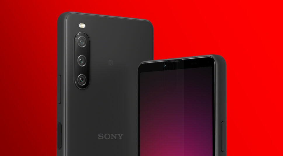 Sony Xperia 10 IV von vorn und hinten