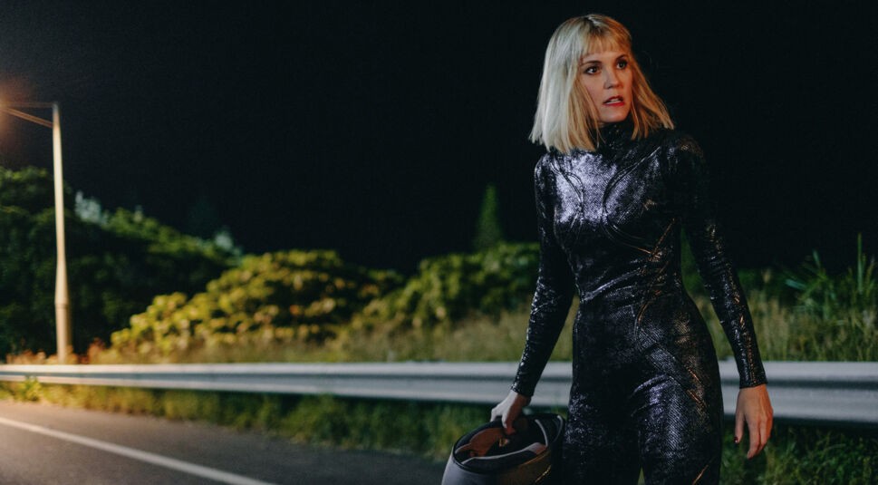 Leslie Bibb in God's Favorite Idiot