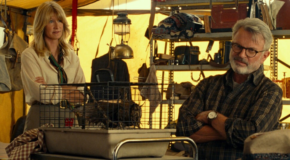 Laura Dern und Sam Neill Jurassic World 3: Das neue Zeitalter