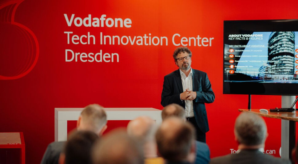 Ralf Irmer stellte das Tech Innovation Center Dresden vor. 