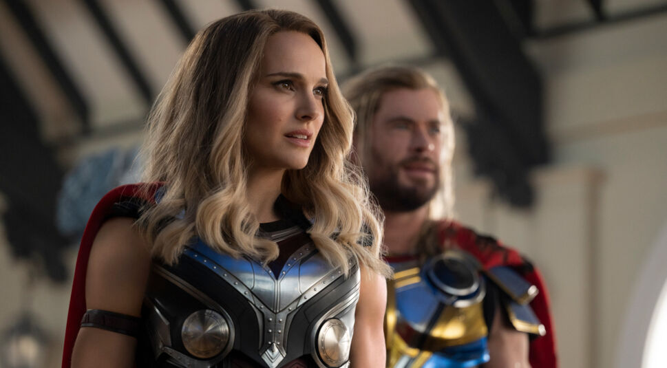 Chris Hemsworth und Nathalie Portman in Thor 4: Love and Thunder