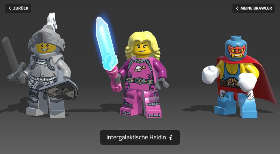 Die ersten Champions und Standardwaffen