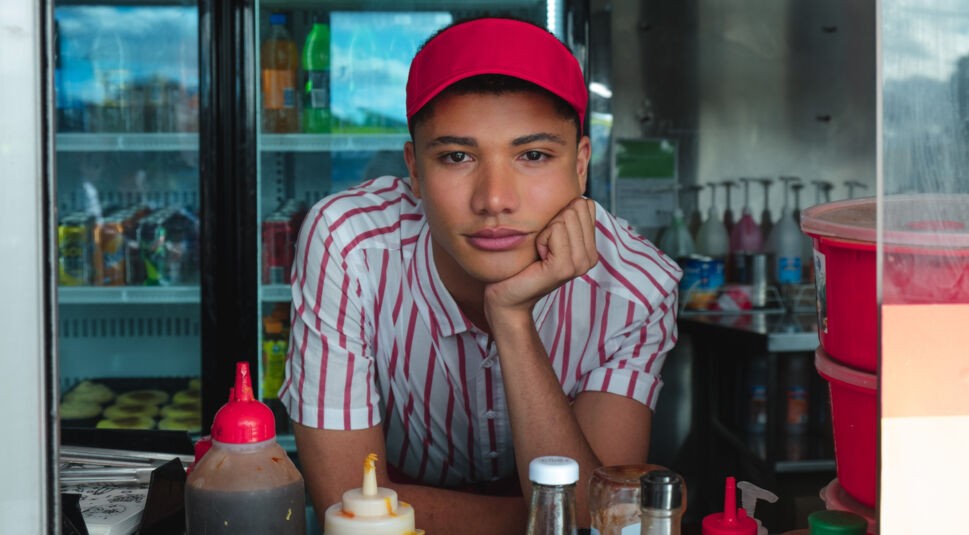 James Majoos in Heartbreak High