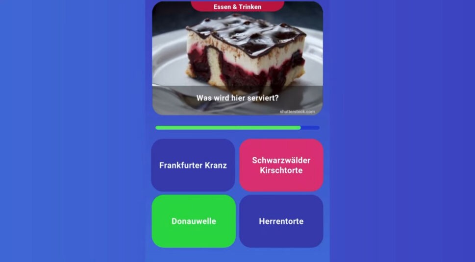 Eine falsche Antwort