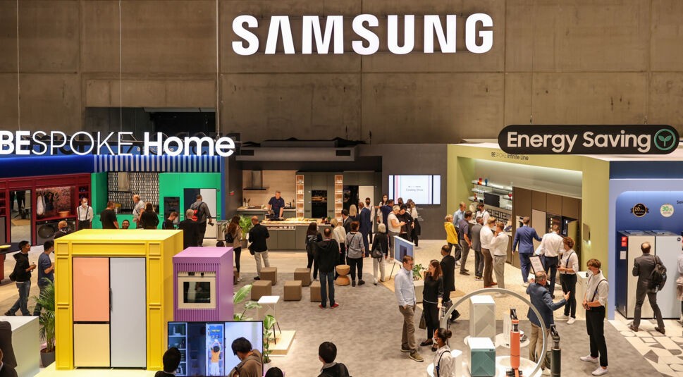  Neben dem Odyssey Gaming Monitor Ark war Samsung auch mit Home-Entertainment und nachhaltigen Innovationen am Start.