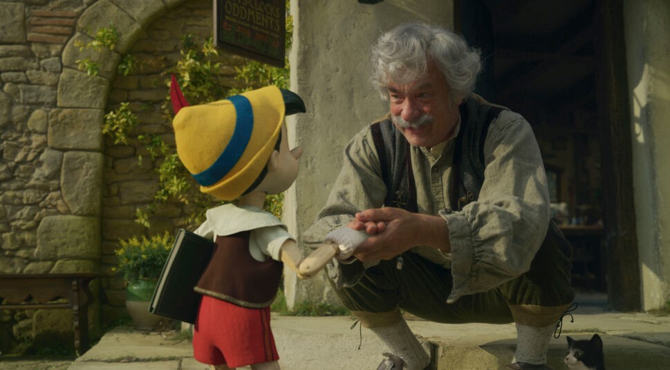  Tom Hanks spielt Geppetto im neuen Pinocchio-Film.