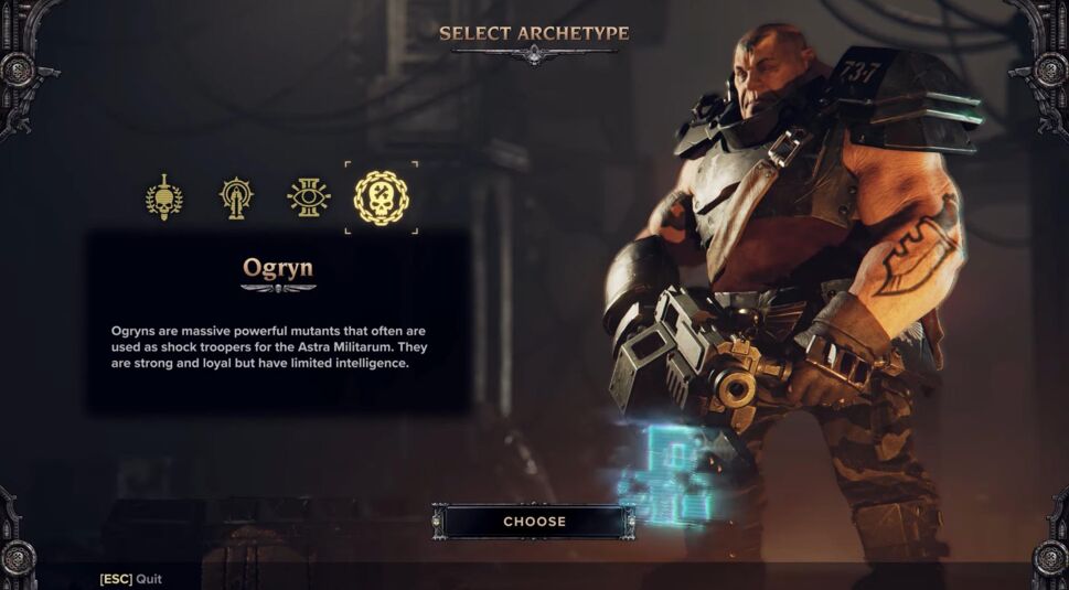 Die Klasse der Ogryn in Warhammer 40k: Darktide