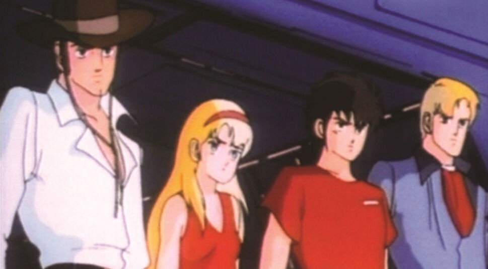 Das Team von Saber Rider und die Starsheriffs