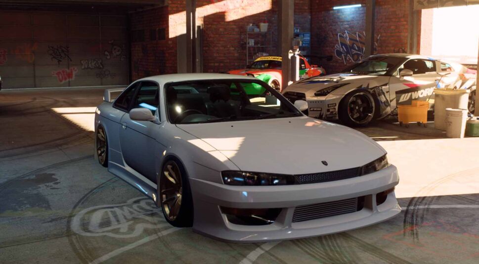 Eines der Startautos in NFS Unbound