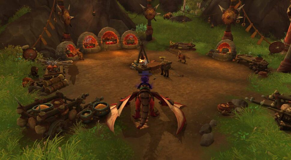 Der Zubereitungsort für die Quest Unsere Ahnen ehren in WoW: Dragonflight