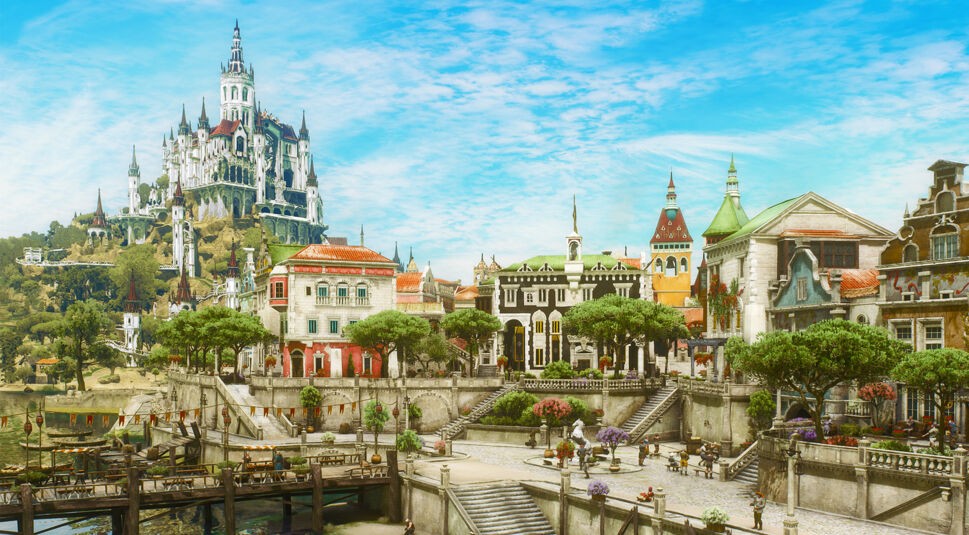 Die Stadt Toussaint in Witcher 3