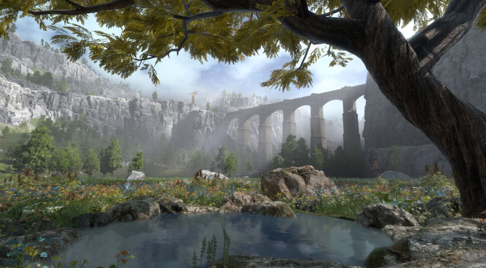 Die Landschaft in Forspoken