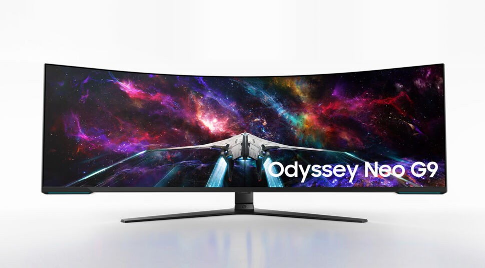 Der Odyssey OLED G9 von Samsung