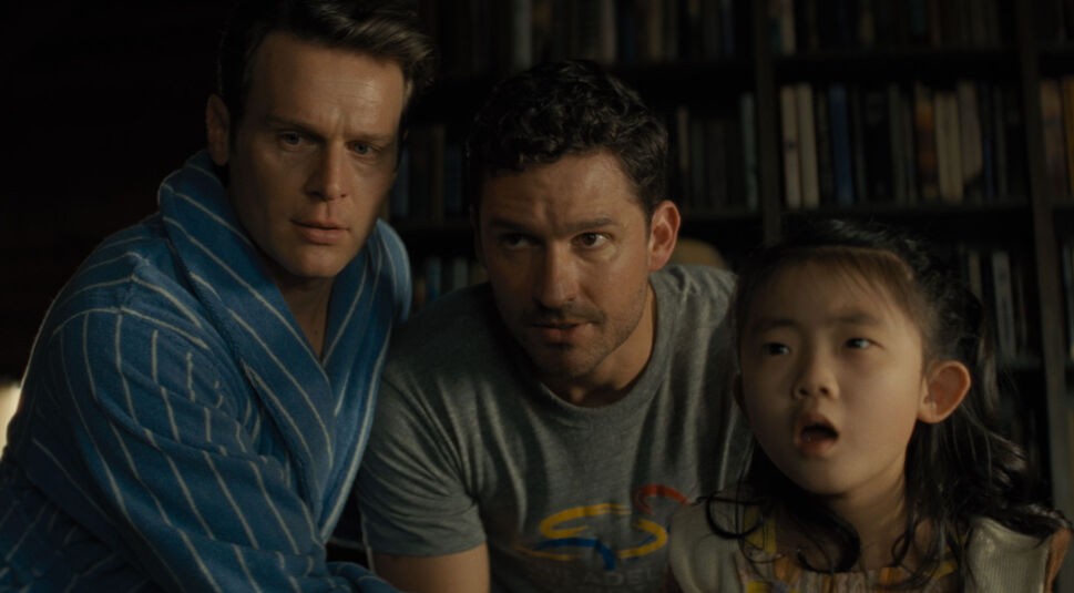 andrew und eric beschützen ihre tochter wen