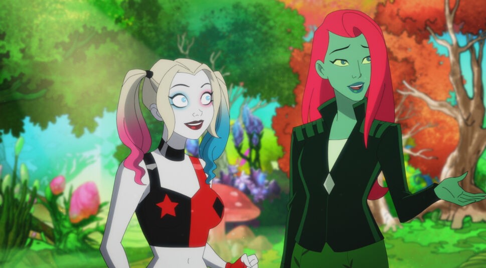 Harley Quinn und Poison Ivy in der dritten Staffel von Harley Quinn